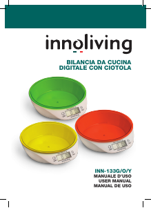 Manual de uso Innoliving INN-133Y Báscula de cocina