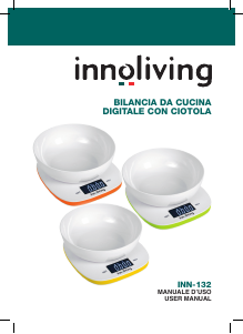 Manuale Innoliving INN-132 Bilancia da cucina