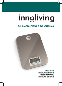 Manual Innoliving INN-134 Kitchen Scale