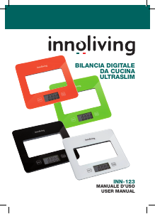 Manuale Innoliving INN-123 Bilancia da cucina