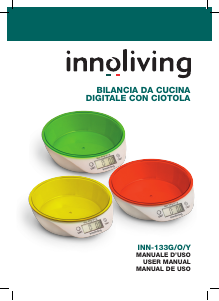 Manual de uso Innoliving INN-133O Báscula de cocina