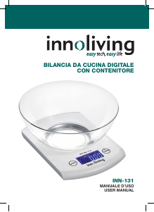 Manuale Innoliving INN-131 Bilancia da cucina
