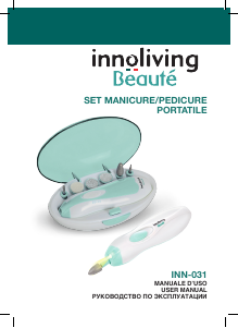Manuale Innoliving INN-031 Set per manicure-pedicure