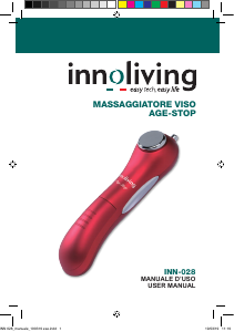 Manuale Innoliving INN-028 Massaggiatore