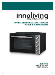 Manual Innoliving INN-795 Oven