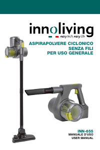 Manual Innoliving INN-655 Vacuum Cleaner