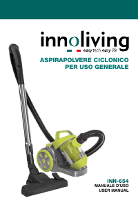 Manual Innoliving INN-654 Vacuum Cleaner