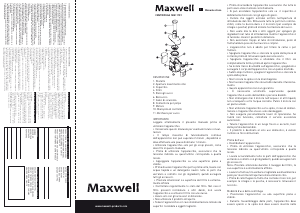 Manuale Maxwell MW-1101 Robot da cucina