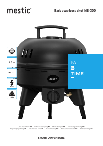 Handleiding Mestic MB-300 Barbecue