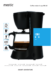 Manual de uso Mestic MK-60 Máquina de café