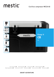 Manual Mestic MCCA-42 Cool Box