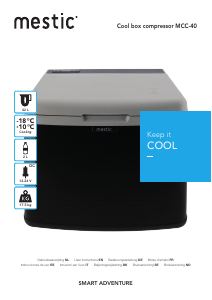 Manual Mestic MCC-40 Cool Box