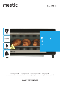 Manuale Mestic MO-80 Forno