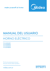 Manual de uso Midea TO-M232BAR1 Horno