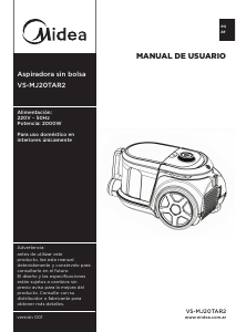 Manual de uso Midea VS-MJ20TAR2 Aspirador