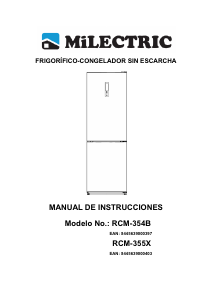Manual Milectric RCM-355X Fridge-Freezer