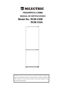 Manual de uso Milectric RCM-332A Frigorífico combinado