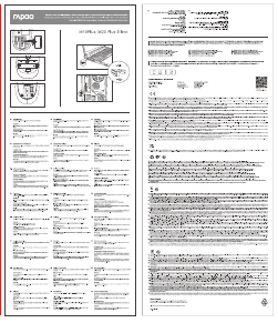 Manuale Rapoo M10 Plus Mouse