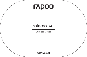 Handleiding Rapoo Ralemo Air 1 Muis