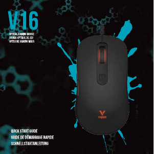 Manuale Rapoo V16 Mouse