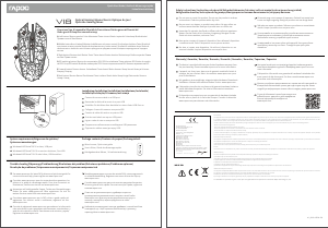 Bedienungsanleitung Rapoo V18 Maus