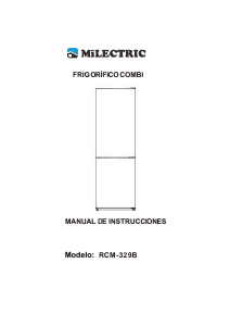 Handleiding Milectric RCM-329B Koel-vries combinatie