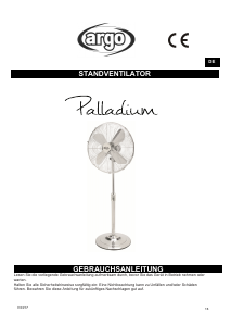 Bedienungsanleitung Argo Palladium Ventilator