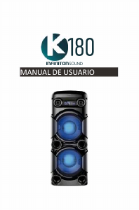 Manual Infiniton K-180 Speaker