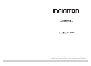 Manual de uso Infiniton CL-85EH Refrigerador