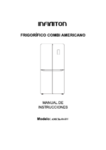 Handleiding Infiniton AMCB-486BV Koel-vries combinatie