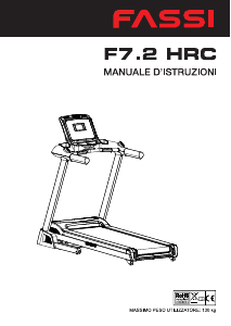Manuale Fassi F7.2 HRC Tapis roulant