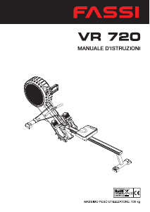 Manuale Fassi VR 720 Vogatore