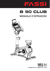 Manuale Fassi B 90 Club Cyclette