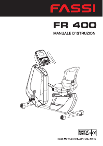 Manuale Fassi FR 400 Cyclette