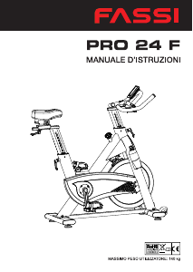 Manuale Fassi PRO 24 F Cyclette