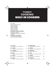 Manual de uso Dometic CU405MW Cocina