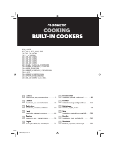 Manuale Dometic CU405MW Cucina