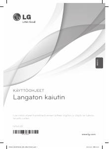 Käyttöohje LG NP6530 Kaiutin