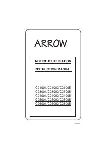 Mode d’emploi Arrow C21002 Cuisinière