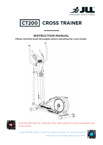 Manual JLL CT200 Cross Trainer