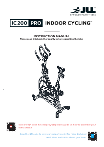 Manual JLL IC200 Pro Exercise Bike