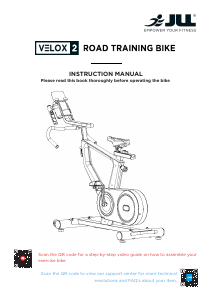 Manual JLL Velox 2 Exercise Bike