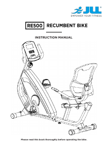 Manual JLL RE500 Exercise Bike