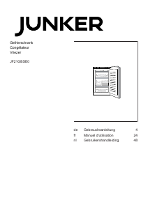 Handleiding Junker JF21GBSE0 Vriezer