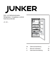 Mode d’emploi Junker JC30GCSE0 Réfrigérateur
