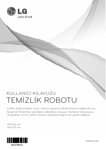 Kullanım kılavuzu LG VR6270LVMB Elektrikli süpürge