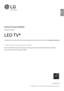 Kasutusjuhend LG 75UP76703LB LED-teler