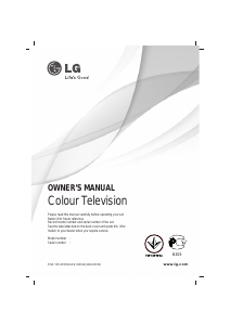 Manual LG 29FU3RG Television