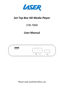 Handleiding Laser STB-7000 Digitale ontvanger