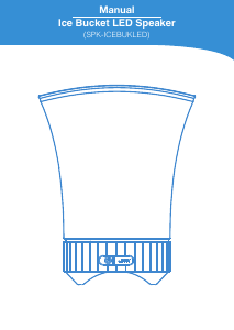 Handleiding Laser SPK-ICEBUKLED Luidspreker